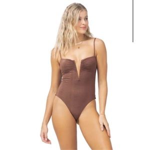 L*Space Shimmer Roxanne One Piece Swimsuit
